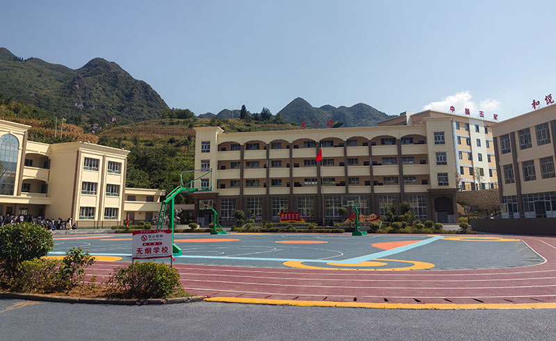 干净舒适的校园。