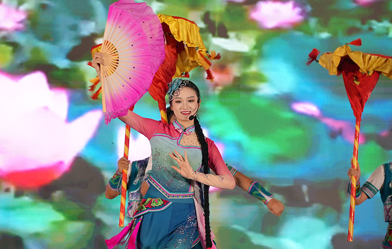 戲曲進鄉村，文化惠民生。 受訪者供圖
