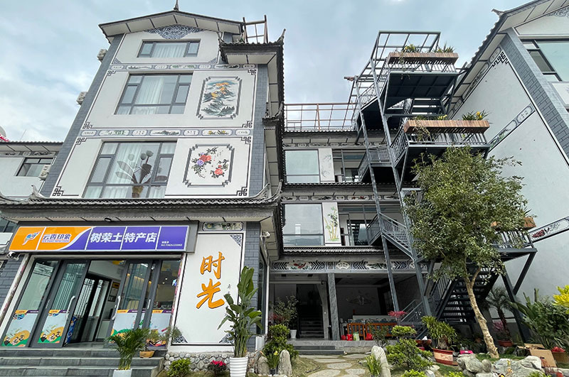 时光民宿二店。朱雨洁摄