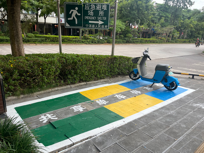 雲南寧洱升級共享電動車管理。廖琴攝.jpg