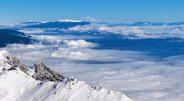 蒼山與玉龍雪山浪漫“邂逅”