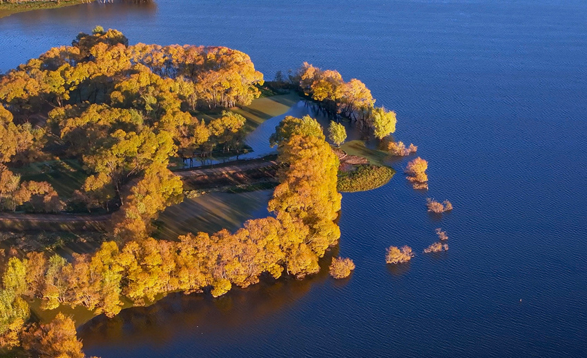 剑湖冬日美景。大理州委宣传部供图