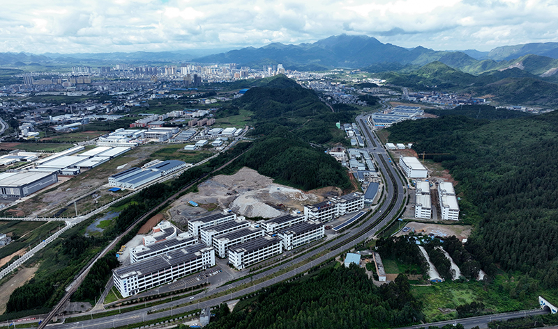 :羅平產業園區一角。