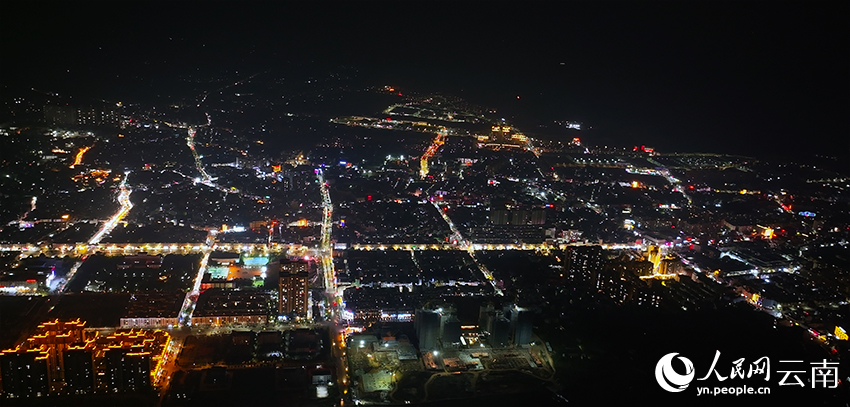 廣南夜景。陸永剛攝