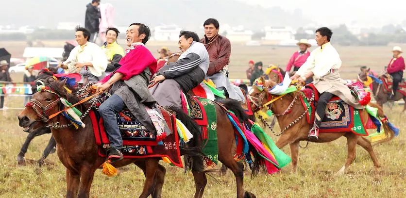 迪慶州香格裡拉賽馬節。