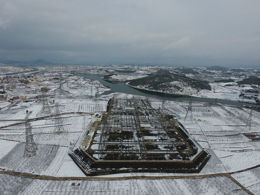 昭通市500千伏永豐變電站。吳學遷攝