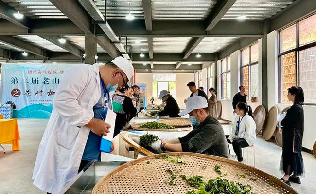 茶叶加工技能竞赛。