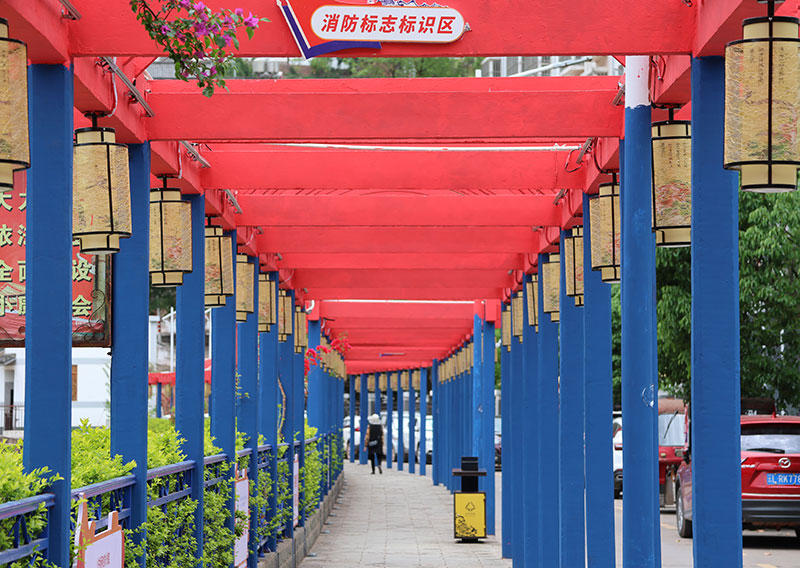 消防标志标识区。