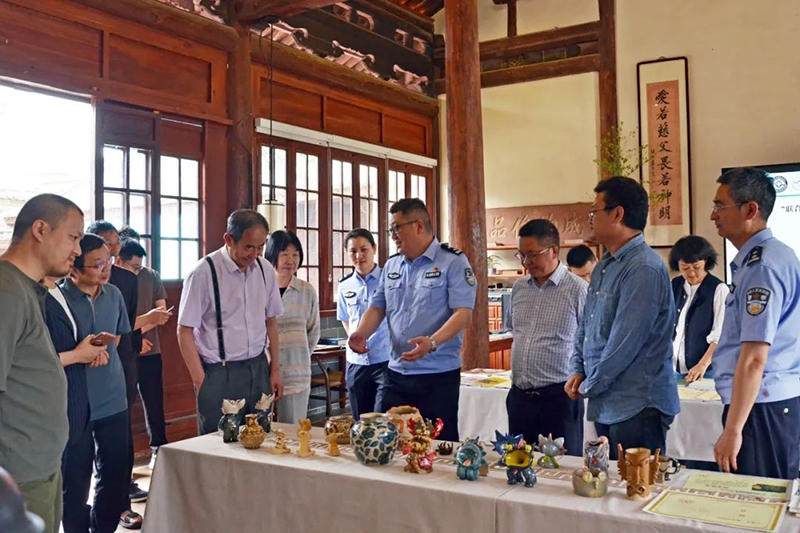 “非遗戒毒”成果展示