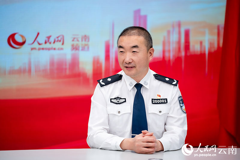 訪談現場。人民網記者 李發興攝