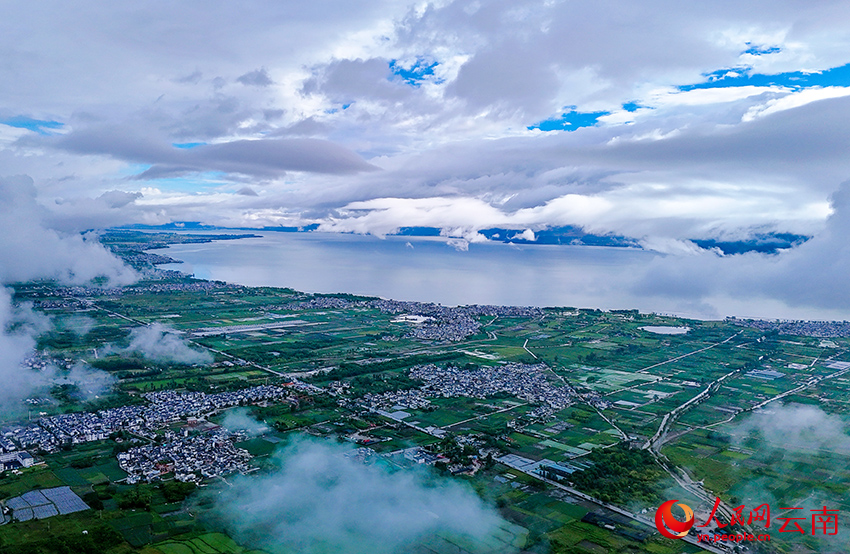 雨后的洱海風光。王昌宗攝