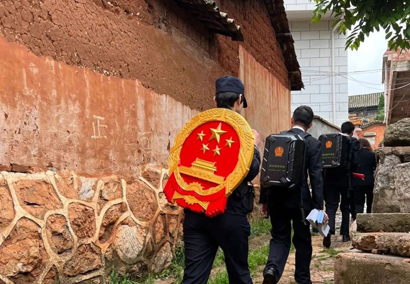 下鄉開展巡回審判。