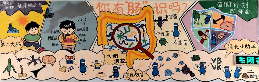 昆明医科大学下穿隧道墙绘作品。昆明医科大学供图