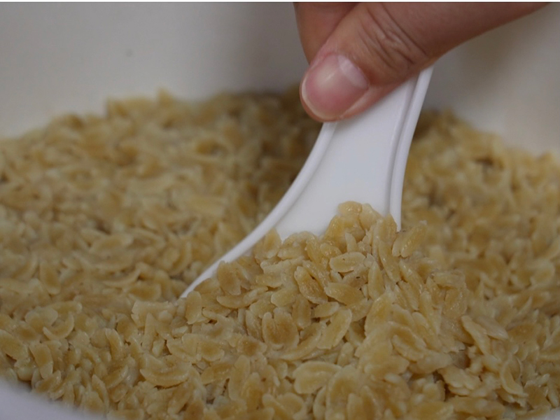 蒸熟的土豆米。巧家县融媒体中心供图