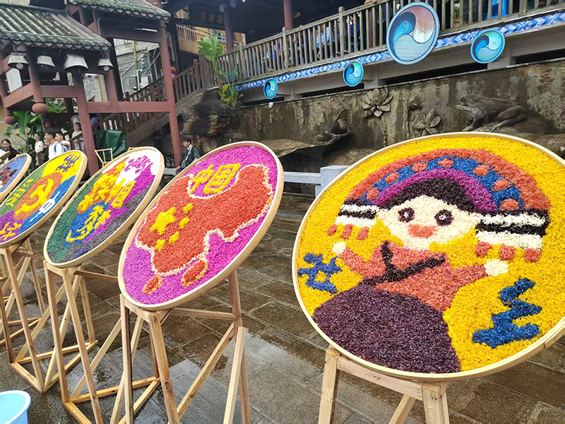 馬關縣馬白鎮馬洒村“花飯節”參選作品