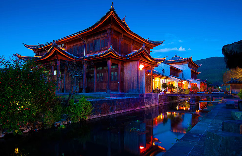 柏联集团腾冲和顺古镇景区街景