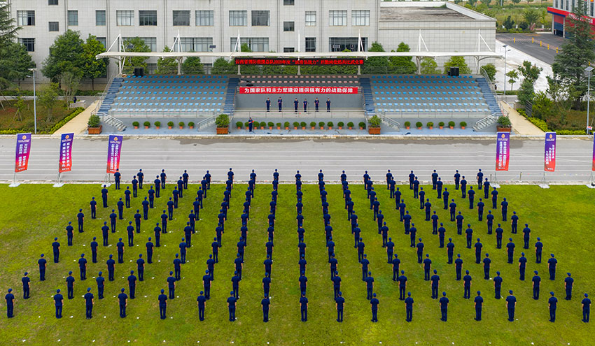 2025年“滇消保战力”后勤岗位练兵比武竞赛现场。 云南省消防救援总队供图