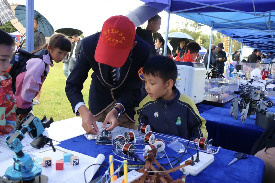 科普活动现场。