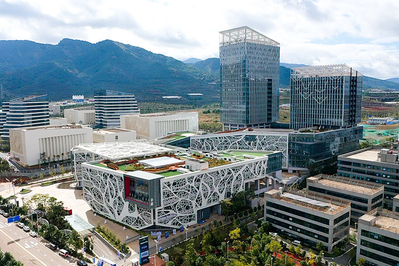 【1】位于昆明市的云南省数字经济开发区。云南省数字经济开发区管委会供图