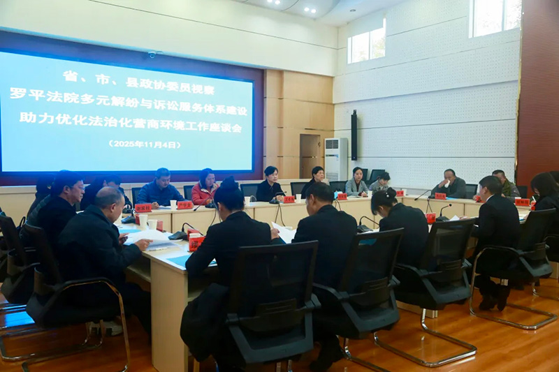 座谈会现场。