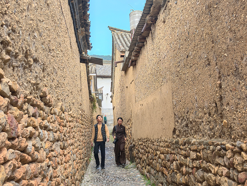 鵝卵石步道。陳紹艷攝