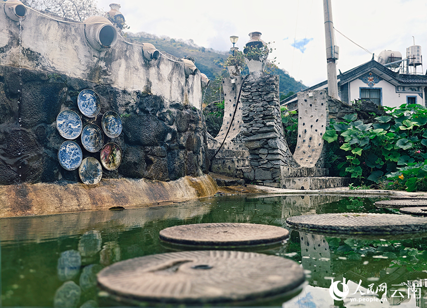 村中民居變成網紅景點。人民網 尹馨攝