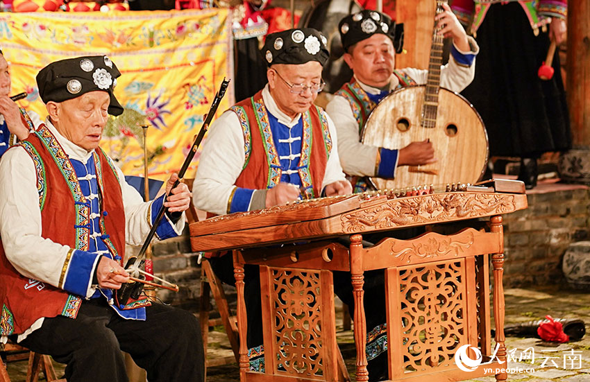 點亮雲南新“夜”態之微觀廣南煙火直播活動現場。王竣彥攝