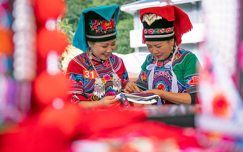 巧手织梦 云南省文山州刺绣大赛落幕