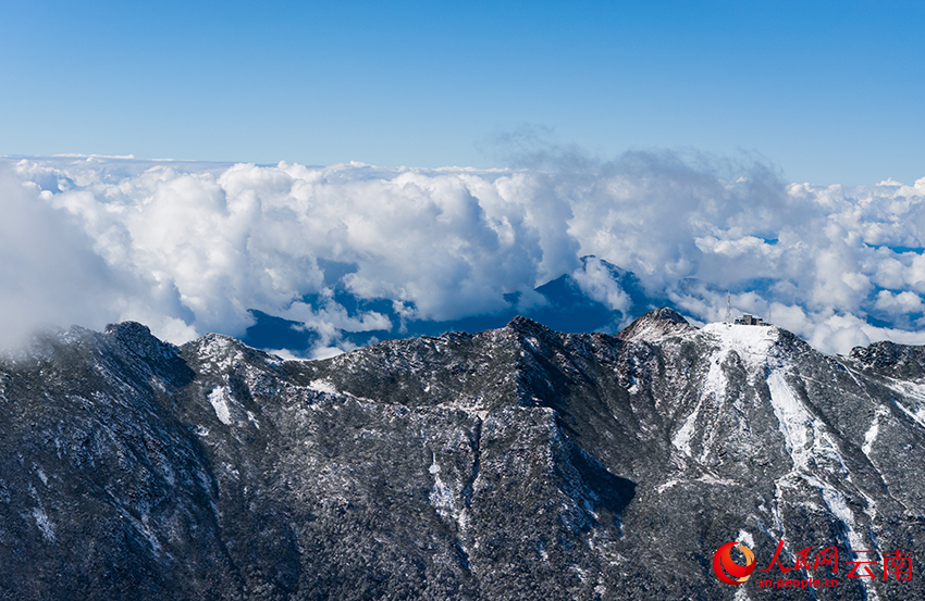 苍山雪景。钟铭超摄