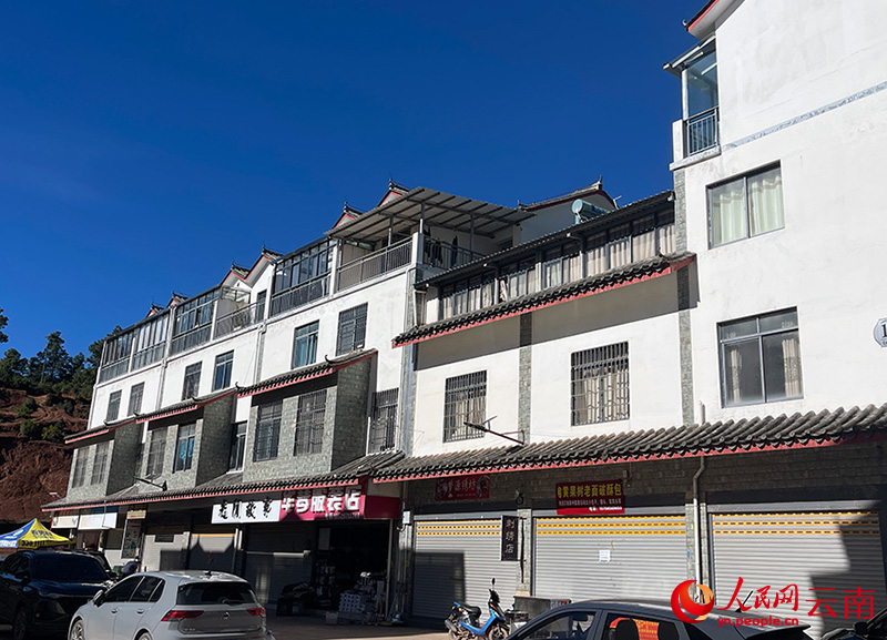 小区一角。人民网记者 程浩摄