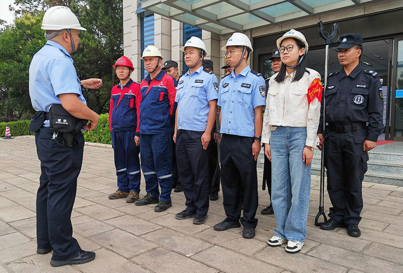 :“警企”警務團隊。