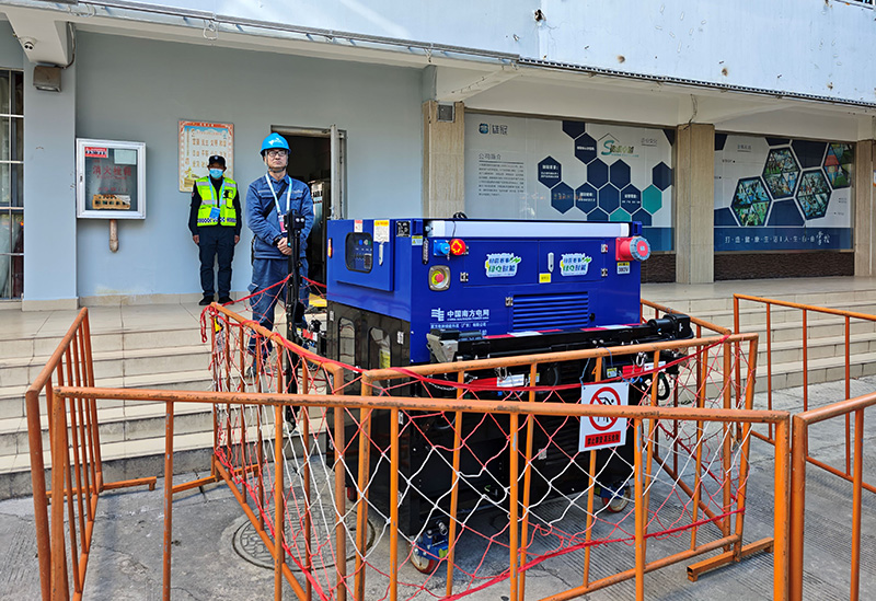 大理供电局全力保障“滇超”大理赛区供电。