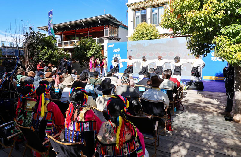 “旅居迪庆·雪遇香格里拉”冬季冰雪主题推介会现场