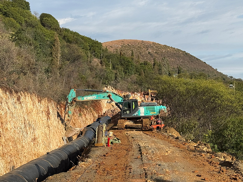 乐白道输水管道施工现场-王雨薇摄-2026年1月3日-(2)