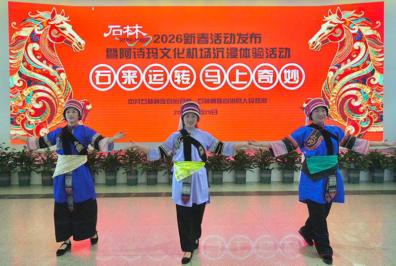 發布會現場。石林縣委宣傳部供圖