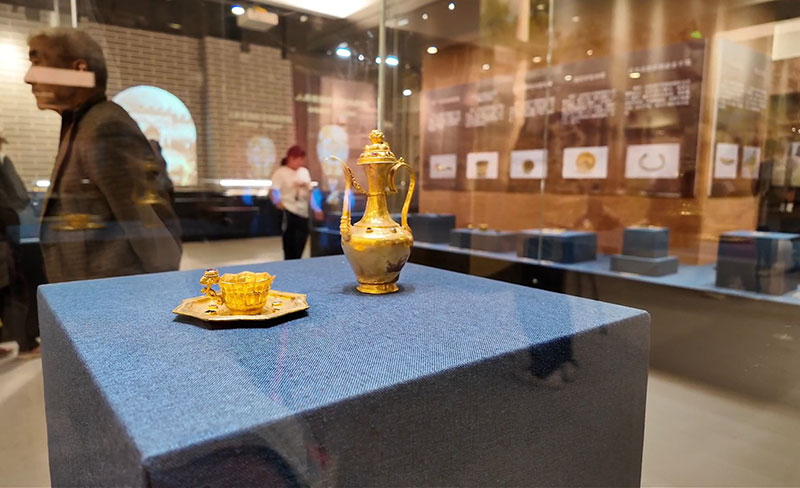 景東縣博物館的展品。景東縣融媒體中心供圖