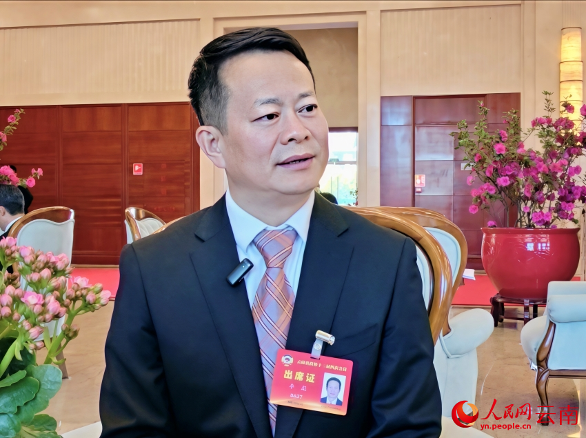 【1】李彪接受人民网采访。人民网 尹馨摄