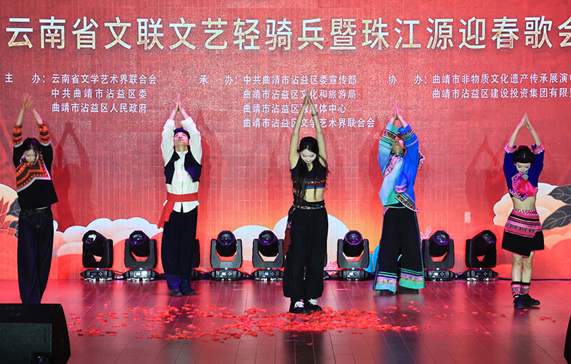 晚会活动现场。