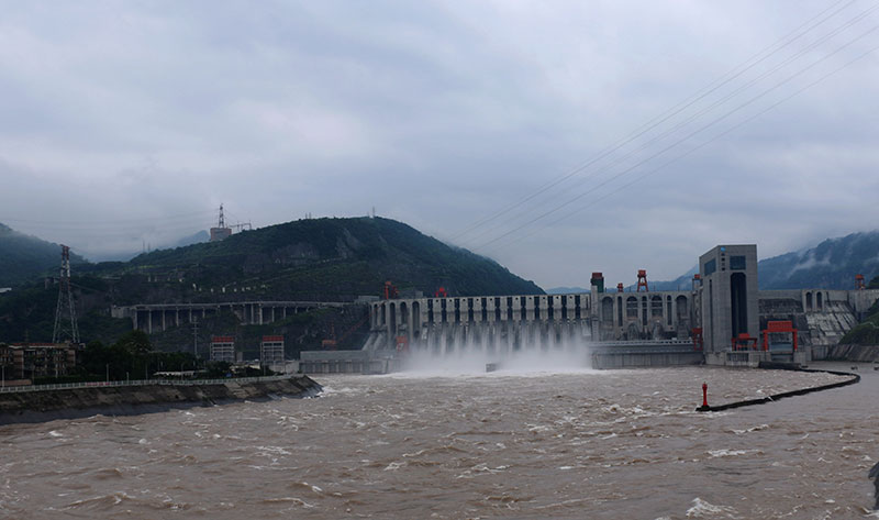 向家坝水电站。（资料图）