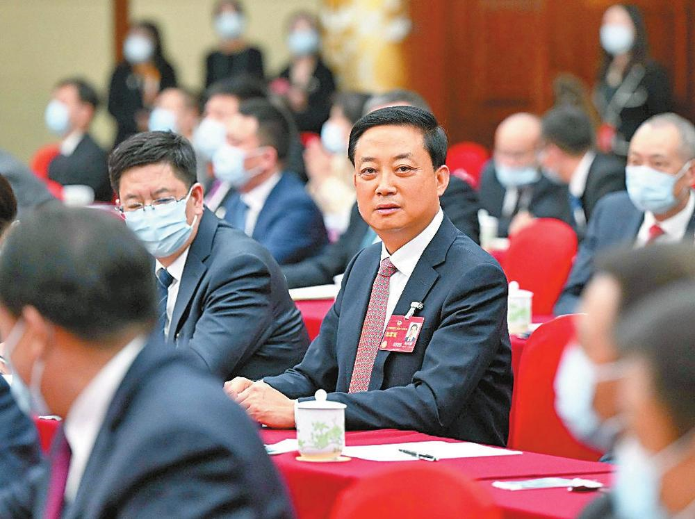2025年阮鴻獻在北京參加全國兩會。受訪者供圖