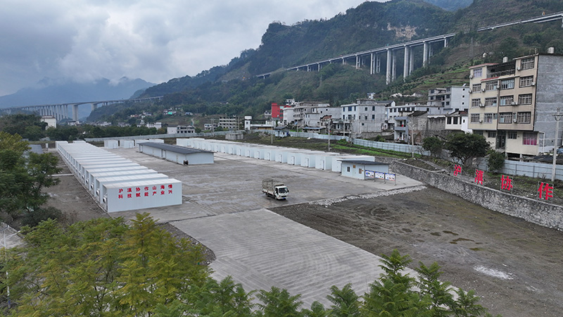 威信縣現代農業產業園一角。