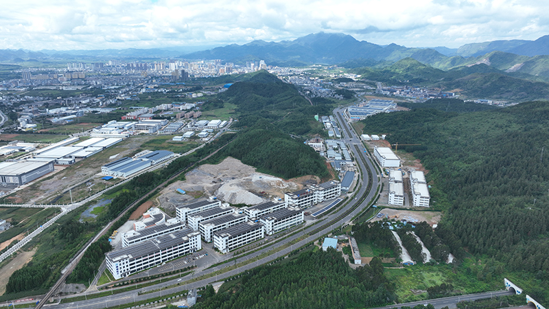 羅平工業園區一角。​