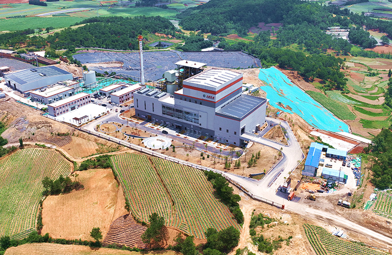 師宗縣日處理300噸生活垃圾焚燒發電廠項目。