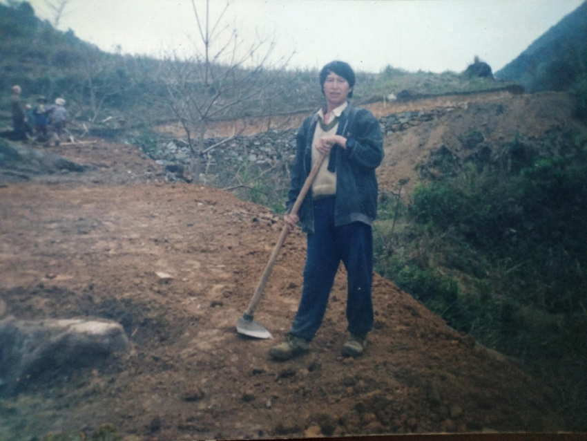 年轻时候的农加贵。