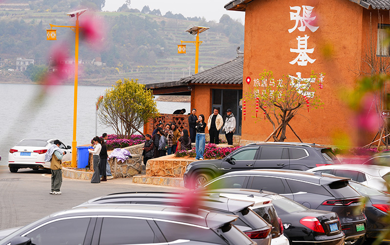 張基屯旅居村一角。人民網記者-虎遵會攝