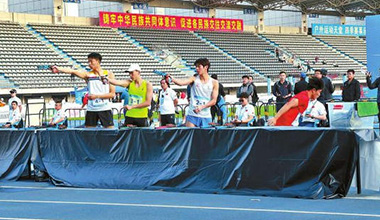 全国现代五项冠军赛激战开远