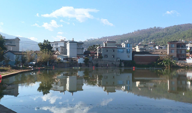 大庄营村一角。弥渡县融媒体中心供图