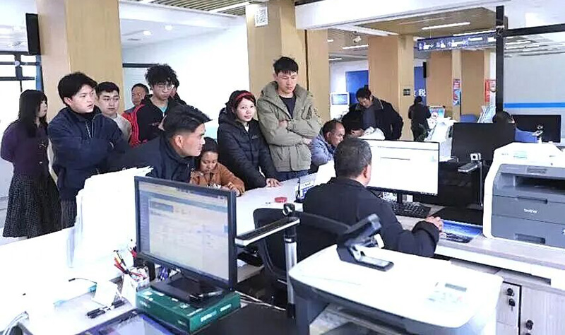 巧家县人社窗口1