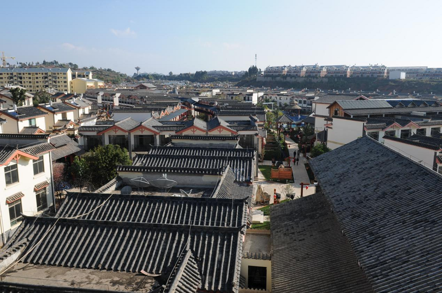 五棵树村（资料图）。