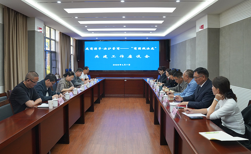 “商圈微法庭”共建工作座谈会。